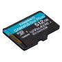 Cartão de Memória Kingston 512GB Micro SD Canvas Go Plus U3 V30 Com AdaptadorSDCG4/512GBKingstonCartões de MemóriaChip Ink | Informática | Tinteiros e Toners | Gaming