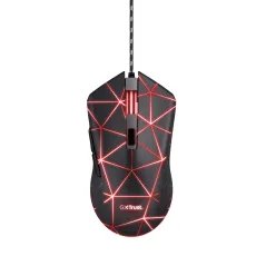 Rato Gaming Trust GXT 133 Locx USB 4000dpi - 6 Botões - Iluminação LED - Preto