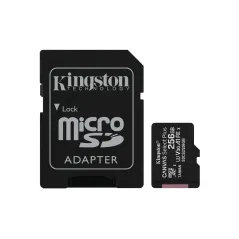 Cartão Memória Kingston Canvas Select Plus C10 V30 UHS-I microSDXC 256GB + Adaptador SDSDCS2/256GBKingston TechnologyCartões de MemóriaChip Ink | Informática | Tinteiros e Toners | Gaming