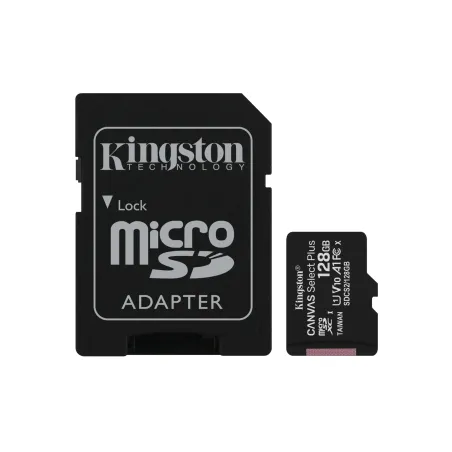 Cartão Memória Kingston Canvas Select Plus C10 V10 UHS-I microSDXC 128GB + Adaptador SDSDCS2/128GBKingston TechnologyCartões de MemóriaChip Ink | Informática | Tinteiros e Toners | Gaming