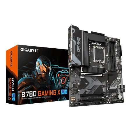 GIGABYTE B760 GAMING X motherboard Intel B760 Express LGA 1700 ATXB760 GAMING X 1.0GigabyteMotherboardsChip Ink | Informática | Tinteiros e Toners | Gaming