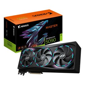 GIGABYTE AORUS GeForce RTX 5090 MASTER 32G NVIDIA 32 GB GDDR7GV-N5090AORUS M-32GDGigabytePlacas GráficasChip Ink | Informática | Tinteiros e Toners | Gaming