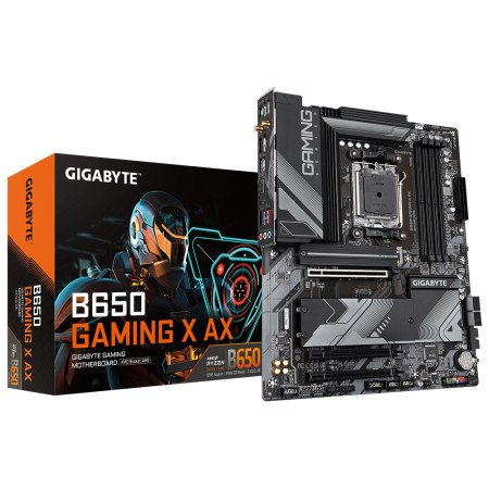 GIGABYTE B650 GAMING X AX motherboard AMD B650 Ranhura AM5 ATXB650 GAMING X AX 1.1GigabyteMotherboardsChip Ink | Informática | Tinteiros e Toners | Gaming