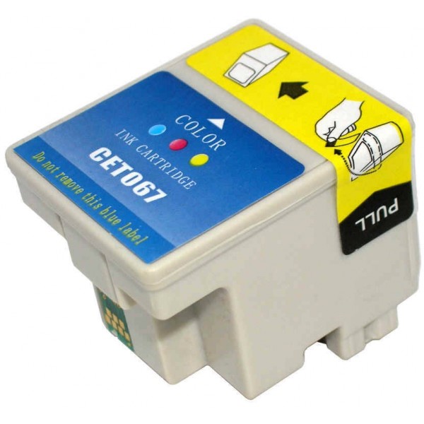 Tinteiro Epson T067 Cores C13T06704020 Compativel