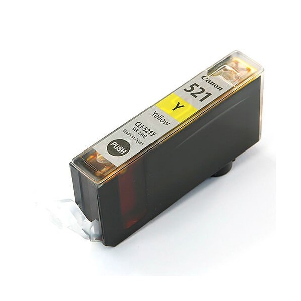 Canon CLI-521 Yellow Compatible Ink Cartridge