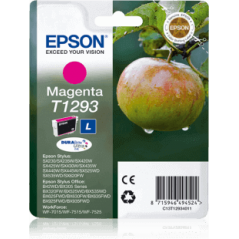 Original Epson T1293 Magenta Ink Cartridge C13T12934011