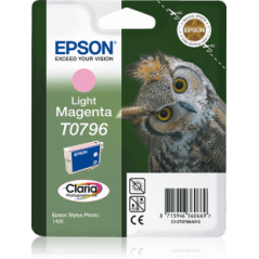 Original Epson T0796 Light Magenta Ink Cartridge C13T07964010