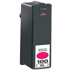 Lexmark 100 Magenta Ink Cartridge 14N0901E Compatible