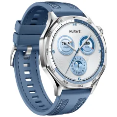 Smartwatch Huawei Watch GT5 46 mm GPS Bracelete de tecido azul