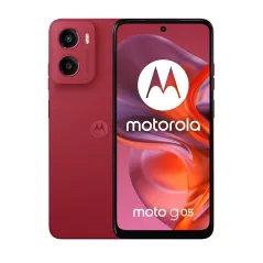 Smartphone Motorola moto G05 4GB/128GB Vermelho