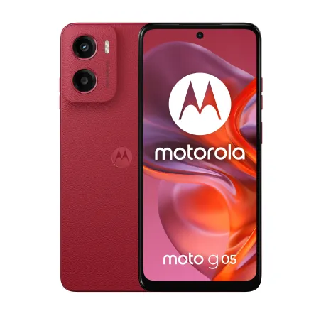 Smartphone Motorola moto G05 4GB/128GB Vermelho