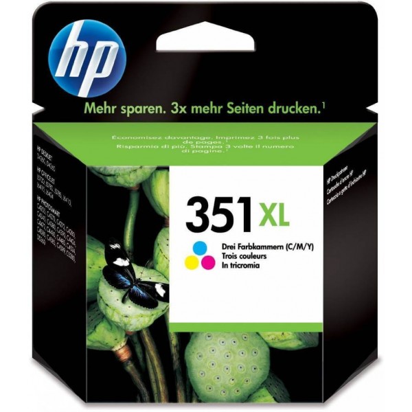 HP 351 XL Color Ink Cartridge CB338E Original