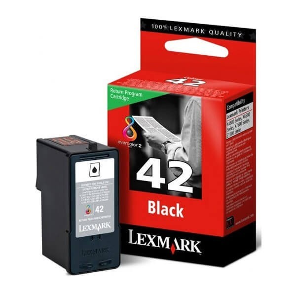 Original Lexmark N42 Black 18Y0142E Ink Cartridge