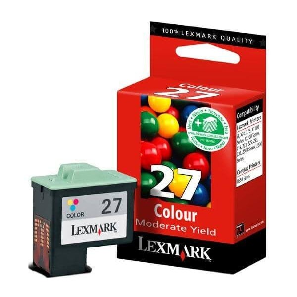 Tinteiro Original Lexmark N27 Cores 10NX227E