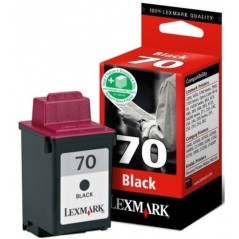 Tinteiro Lexmark 70 Preto 12AX970E Compativel