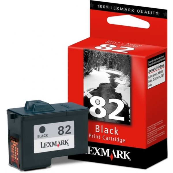 Tinteiro Lexmark 82 Preto 18L0032 Compativel