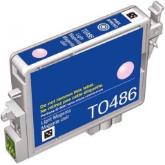Tinteiro Epson T0486 Magenta Claro C13T04864010 Compativel