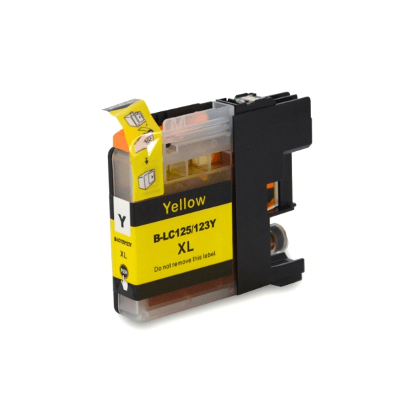 Brother LC-123 Yellow Compatible Ink Cartridge