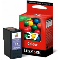 Tinteiro Lexmark 37 Cores 18C2180E Compativel