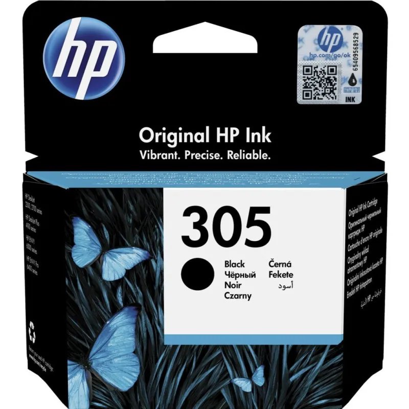 Tinteiro HP 305 Preto Original - 3YM61AE3YM61AEHPTinteiros Originais HPChip Ink | Informática | Tinteiros e Toners | Gaming