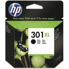 Tinteiro HP 301XL Preto Original - CH563EE