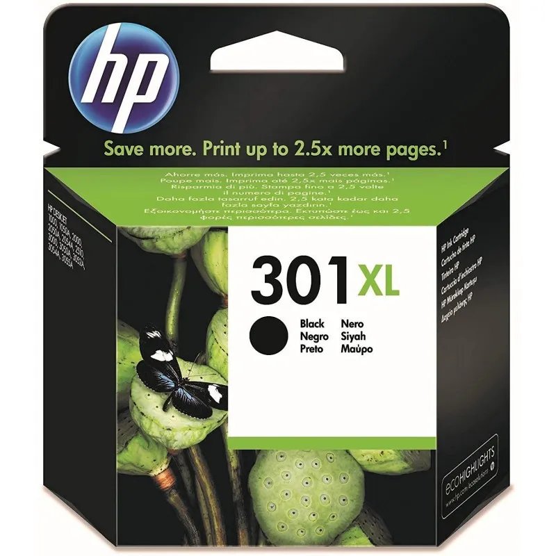 Tinteiro HP 301XL Preto Original - CH563EECH563EEHPTinteiros Originais HPChip Ink | Informática | Tinteiros e Toners | Gaming